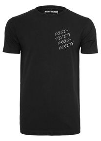 Mister Tee, Herren T-Shirt, Türkis / Schwarz / Weiß