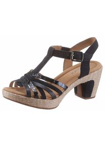 Gabor, Damen Sandalette, Nachtblau / Hellbraun