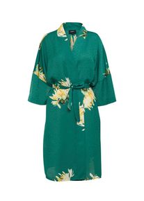 Object, Damen Kleid 'OBJFANETTE KIMONO DRESS', Smaragd