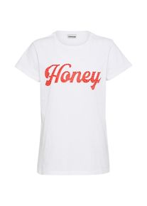 Noisy may, Damen T-Shirt 'NMNATE', Wei&szlig;