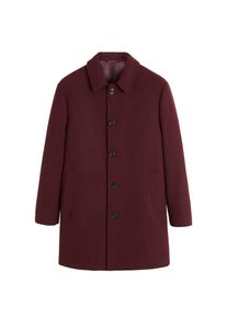Mango Man, Herren Mantel 'Pez', Weinrot