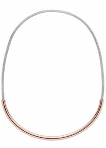 Skagen, Damen Collier 'ELIN, SKJ1093998', Rosegold / Grau