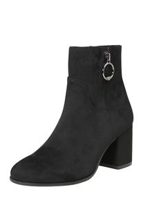 Tom Tailor, Damen Stiefelette, Schwarz