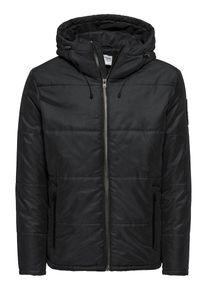 Jack & Jones JACK & JONES, Herren Steppjacke 'DRAW PUFFER', Schwarz