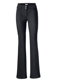Heine, Damen Bodyform-Bootcut-Hose, Blau