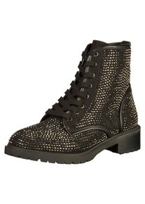 Steve Madden, Damen Stiefelette, Gold / Schwarz