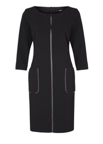 s.Oliver BLACK LABEL, Damen Shiftkleid, Schwarz