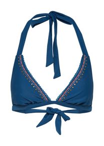 Protest, Damen Bikinitop, Blau / Lachs