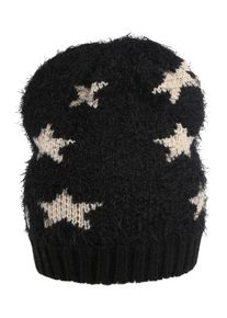 Pepe Jeans, Mädchen Beanie 'MARTA STAR', Schwarz / Weiß