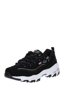 Skechers, Damen Sneaker 'D`Lites Bright Blossoms', Schwarz / Wei&szlig;