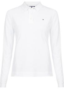 Tommy Hilfiger, Damen Polos, Wei&szlig;