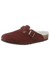 Birkenstock, Damen Pantoffel 'Boston', Kirschrot