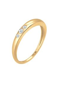 Diamore, Damen Ring, Gold / Wei&szlig;