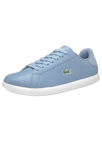 Lacoste, Damen Sneaker 'Graduate 418 1', Hellblau / Wei&szlig;