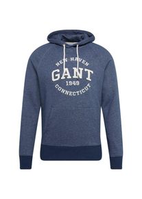 Gant, Herren Sweatshirt, Navy / Wei&szlig;
