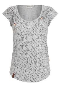 Naketano, Damen T-Shirt 'Rooftop Bangbang', Graumeliert