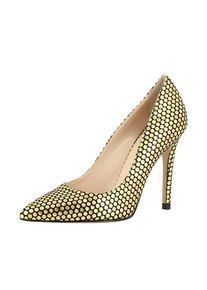 Evita, Damen Pumps 'ALINA', Gold / Schwarz