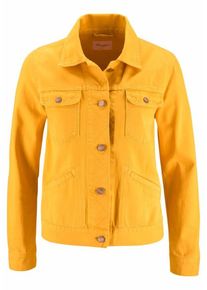 Wrangler, Damen Jeansjacke, Gelb