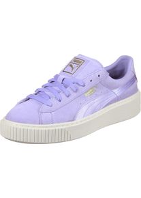 Puma, Damen Sneaker Suede Platform Mono Satin mit D&auml;mpfung, Lila