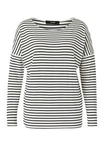Hallhuber, Damen Ringelshirt, Schwarz / Wei&szlig;