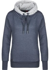Ragwear, Damen Kapuzenpullover 'Dublin', Navy / Grau / Wei&szlig;