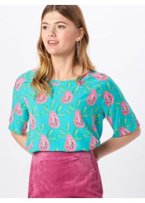 LIEBLINGSSTÜCK LIEBLINGSSTÜCK, Damen Blusen 'RejaneL', Grün / Pink / Schwarz