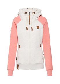 Naketano, Damen Jacke 'Mach klar jetzt', Beige / Hellrot