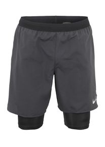 Nike, Herren Two-in-One-Sportshorts 'FLEX DISTANCE', Schwarz