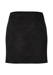 EDC by Esprit, Damen Rock 'Faux Suede', Schwarz