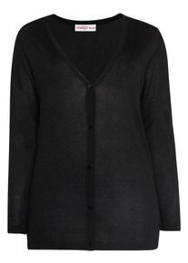 SheeGOTit, Damen Strickjacke, Schwarz
