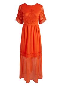 Y.A.S, Damen Kleid, Dunkelorange
