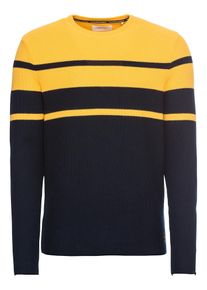 Marc O'Polo Marc O'Polo DENIM, Herren Pullover, Dunkelblau / Gelb