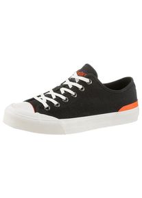 Superdry, Herren Sneaker, Dunkelorange / Schwarz / Wei&szlig;