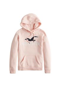 Hollister, Damen Sweatshirt 'TIMELESS TECH LOGO CORE PO', Rosa
