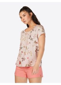 Only, Damen Shirt, Mischfarben / Puder