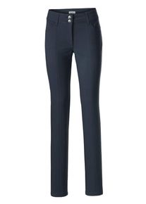 Heine, Damen Bodyform-Stretchhose, Blau