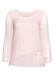 sheego Style, Damen Tunika, Rosa