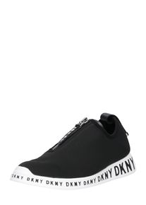 DKNY, Damen Sneaker 'MELISSA-SLIP ON SNEAKER W/ZIPPER', Schwarz