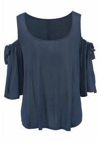 Lascana, Damen Shirt, Blau