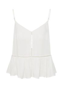 Review, Damen Top 'BOW TOP', Wei&szlig;