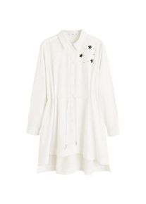 Mango, Damen Bluse 'Yaiza-A', Wei&szlig;