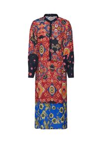 Only, Damen Kleid 'TALIA', Blau / Merlot / Schwarz