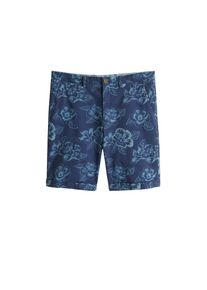 Mango Man, Herren Bermudas 'Maurizio', Marine / Hellblau