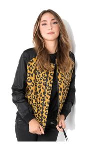 tigha, Damen Bomberjacke mit Leopardenmuster ' Garicka ', bunt