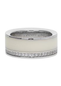 JOOP!, Damen Fingerring Silber Weiss Jessica JPRG90653B, Silber