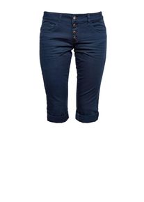 Q/S Designed By, Damen Capri-Hose 'Catie', Dunkelblau