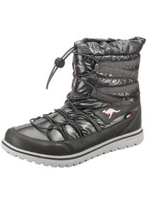 Kangaroos, Damen Winterstiefeletten, Schwarz