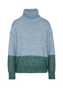 Drykorn, Damen Pullover 'MARLA', Hellblau / Gr&uuml;n