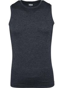 Urban Classics, Herren Tanktop 'Active Melange', Dunkelgrau / Schwarz