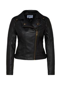 ABOUT YOU, Damen Bikerjacke 'Sandy', Schwarz